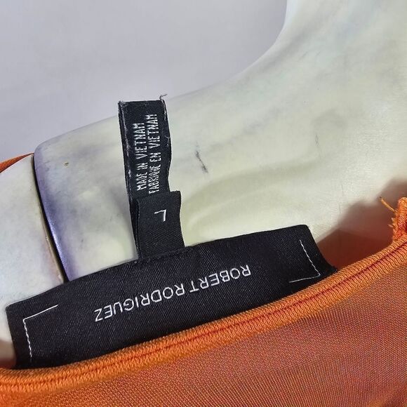 Robert Rodriguez large orange top R2 - Picture 4 of 4